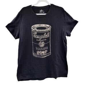 SPRZ NY x Andy Warhol Campbell's Condensed Tomato Soup Can Graphic T-Shirt Sz XL